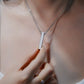 Pilaar ketting met gravure