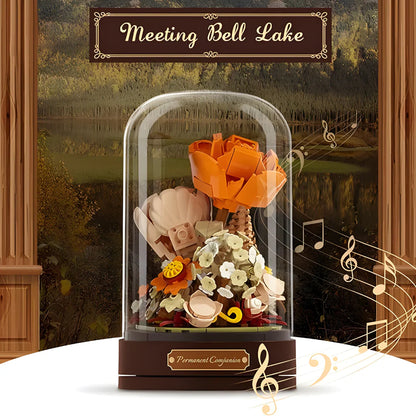 Boite à musique Fleurs LEGO