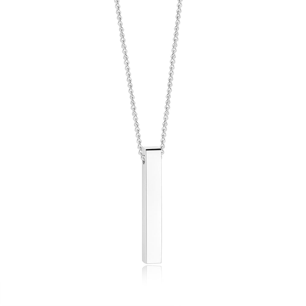 Pilaar ketting met gravure